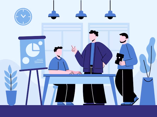 Corporate Team Illustration