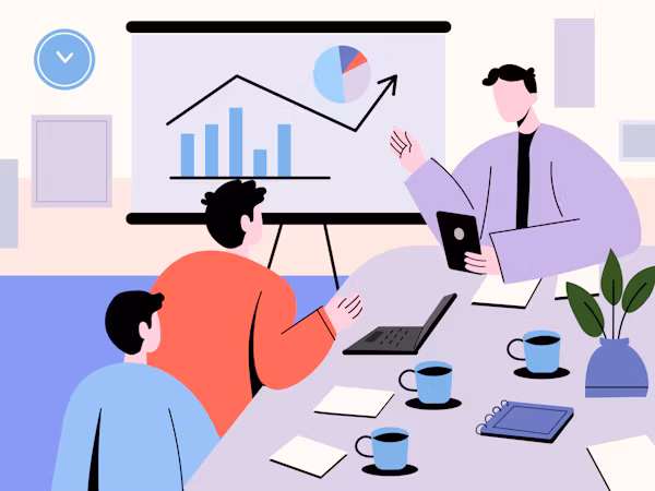 Startup Journey Illustration